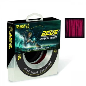 Fir Textil Black Cat Zeus Universal Leader, 0.60mm, 85kg, 70m