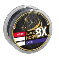 FIR TEXTIL JAXON BLACK HORSE PE 8X CATFISH 1000m 0.45mm 65kg FIR TEXTIL JAXON BLACK HORSE PE 8X CATFISH 1000m 0.45mm 65kg