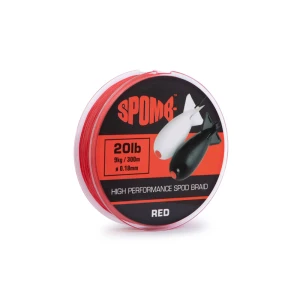 Fir Textil Fox Spomb Braid 300m, 9kg, 20lb, Red 0.18mm