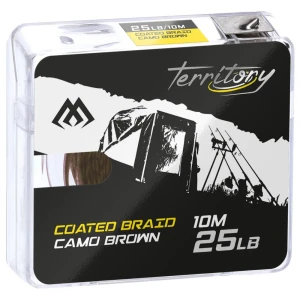 Fir Textil Coated Braid Camo Brown 25lb 10m