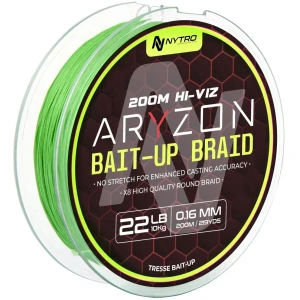 Fir Textil Nytro Hi-viz Feeder Spod Braid, 0.16mm, 9.1kg, 200m