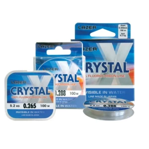 FIR  FLUOROCARBON LAZER CRYSTAL 0.288MM 30MT FIR  FLUOROCARBON LAZER CRYSTAL 0.288MM 30MT