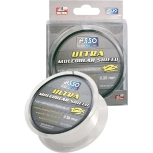 Fir Monofilament Asso Ultra Molecular Shield - Dark Green 0.16mm 150m 3.9kg