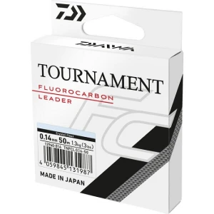 FIR MONOFILAMENT DAIWA TOURNAMENT FC LEADER 0.30MM 6.30KG 50M FIR MONOFILAMENT DAIWA TOURNAMENT FC LEADER 0.30MM 6.30KG 50M