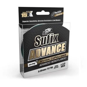 FIR MONOFILAMENT SUFIX ADVANCE CLEAR 150M 0.16MM 2.9KG FIR MONOFILAMENT SUFIX ADVANCE CLEAR 150M 0.16MM 2.9KG
