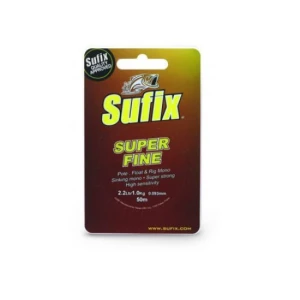 Fir Monofilament Sufix Super Fine 0.13mm 1.95kg 50m