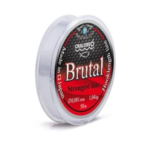 Fir Inaintas Cralusso Monofilament Brutal 50m 0.10mm 1.65kg