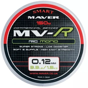 Fir Monofilament Maver Uk Fir Mv-r Rig Mono 150m 0.12mm 1.5kg