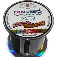 Fir Monofilament Scufundator Cralusso Match Sinking 500m 0.16mm 2.77kg