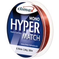 Fir monofilament Climax FIR HYPER MATCH SINKING 200m 0.18mm Cooper