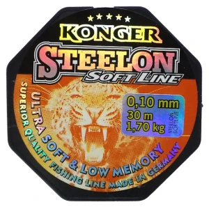 Monofilament Konger Steelon Soft Line 30m 0.16mm