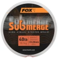  Fir Textil Scufundator Fox Submerge Bright Orange Sinking Braid 600m, 0.20mm, 40lb