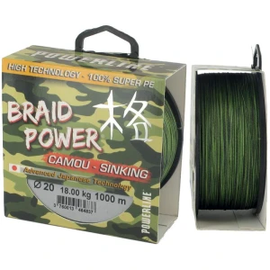 Fir Textil Powerline Braid Power Camou 110m 0.35mm