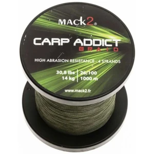 Fir Multifilament Mack2 Carp Addict Kaki, 22kg, 0.33mm, 1000m