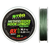 Fir, Multifilament, Steg, Method, Feeder, 25m, 0.14mm, 11.60kg, 3259-014, Fire Monturi Crap, Fire Monturi Crap Steg, Steg