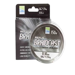 Fir Preston Reflo Braidcast Superior Sinking Braid 0.10mm