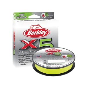 Fir Textil Berkley Superline X5 Flame Green, 150m, 0.10mm, 9.00kg