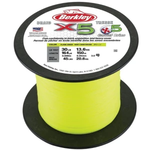 Fir Textil Berkley Superline X5 Flame Green, 2000m, 0.08mm, 7.60kg
