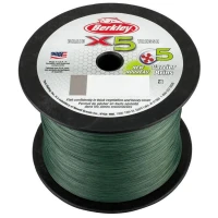 Fir Textil BERKLEY Superline X5 Low vis Green, 2000m, 0.12mm, 12.10kg