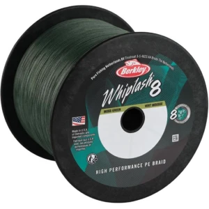 Fir Textil BERKLEY Whiplash 8 PE, Green, 0.12mm, 17.5kg, 2000m Fir Textil BERKLEY Whiplash 8 PE, Green, 0.12mm, 17.5kg, 2000m