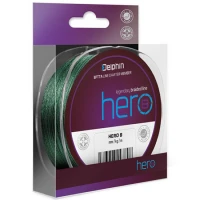 Fir Textil Delphin HERO 8 Verde, 0.25mm, 19.10kg, 1000m
