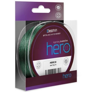 Fir Textil Delphin Hero 8 Verde, 0.40mm, 26.40kg, 117m