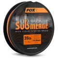 Fir Textil Fox Submerge Sinking Braid, Orange, 15.8kg, 35lbs, 0.20mm, 600m