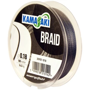 Fir Textil Kamasaki Braid, Grey, 31.5kg, 0.30mm, 100m