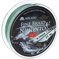 Fir Textil Mikado Nihonto Fine Braid, Green, 0.10mm, 7.7kg, 15m