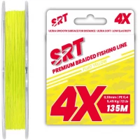Fir Textil Sert Str 4X, Fluo Yellow, 10kg, 0.18mm, 135m
