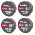 Fir Textil TRAKKER Sinking Braid Reel Line, Green, 0.33mm, 40lb/18.10kg, 300m