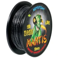 Fir Textil cu Camasa Kryston Super Mantis Coated Braid, Dark Silt, 20m, 25lbs Fir Textil cu Camasa Kryston Super Mantis Coated Braid, Dark Silt, 20m, 25lbs