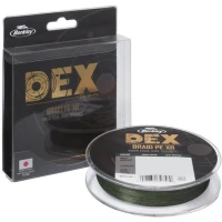 Fir Textilberkley Dex Braid X8, 150m, Moss Green, 0.04mm, 4.1kg