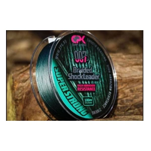 Fir Textil Cpk Braided Shock Leader 0.25mm/100m Dark Green