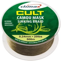 Fir textil Climax CULT CRAP CAMOU MASK SINKING 1200m 0.24mm 9.07kg