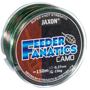 Fir Monofilament JAXON Fanatics Feeder, Camo, 13kg, 0.25kg, 150m