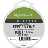Fir Monofilament KORUM Limitless Low Stretch Feeder Line, 4.5kg, 0.28mm, 300m Fir Monofilament KORUM Limitless Low Stretch Feeder Line, 4.5kg, 0.28mm, 300m