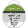 Fir Monofilament KORUM Limitless Low Stretch Feeder Line, 4.5kg, 0.28mm, 300m