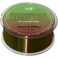 Fir Monofilament Katran Crypton Carp & Method Feeder, Moss Green, 0.193mm, 6.34lb/2.87kg, 300m