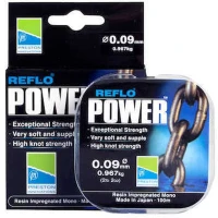 Fir Monofilament Preston Reflo Power, 0.19mm, 3.35kg, 100m