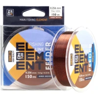 Fir Monofilament Zeox  3d Element Method Feeder, Amber Brown, 6kg, 0.205mm, 150m