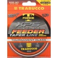 Fir Trabucco T-force Xps Feeder Taper Line, 4.430kg, 0.181-0.283mm, 200m