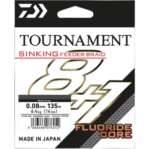 Fir Textil Daiwa Tournament Sinking Feeder Braid 8+1x, 0.10m, 135m