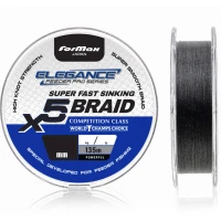 Fir Textil Formax Fast Sinking Braid, Black, 10.87kg, 0.15mm, 135m