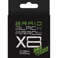 Fir Textil Feeder Sensas Black Arrow X8 Braid, 0.08mm, 150m, 6.92kg