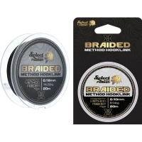 Fir Textil Select Baits X8 Method Feeder Braid Silt, Black, 0.18mm, 14.32kg, 20m