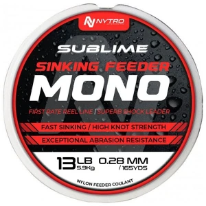 Monofilament NYTRO Sublime Sinking Feeder Maro, 300m, 0.28mm, 5.9kg
