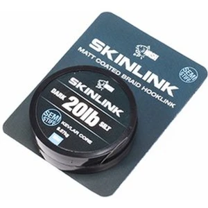 Fir Textil Nash Skinlink Semi-stiff, Dark Silt, 20lbs, 20m
