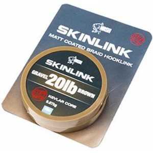 Fir Textil Nash Skinlink Stiff, Gravel-brown, 20lbs, 10m