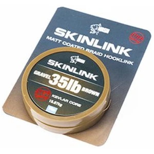 Fir Textil Nash Skinlink Stiff, Gravel-brown, 35lbs, 10m
